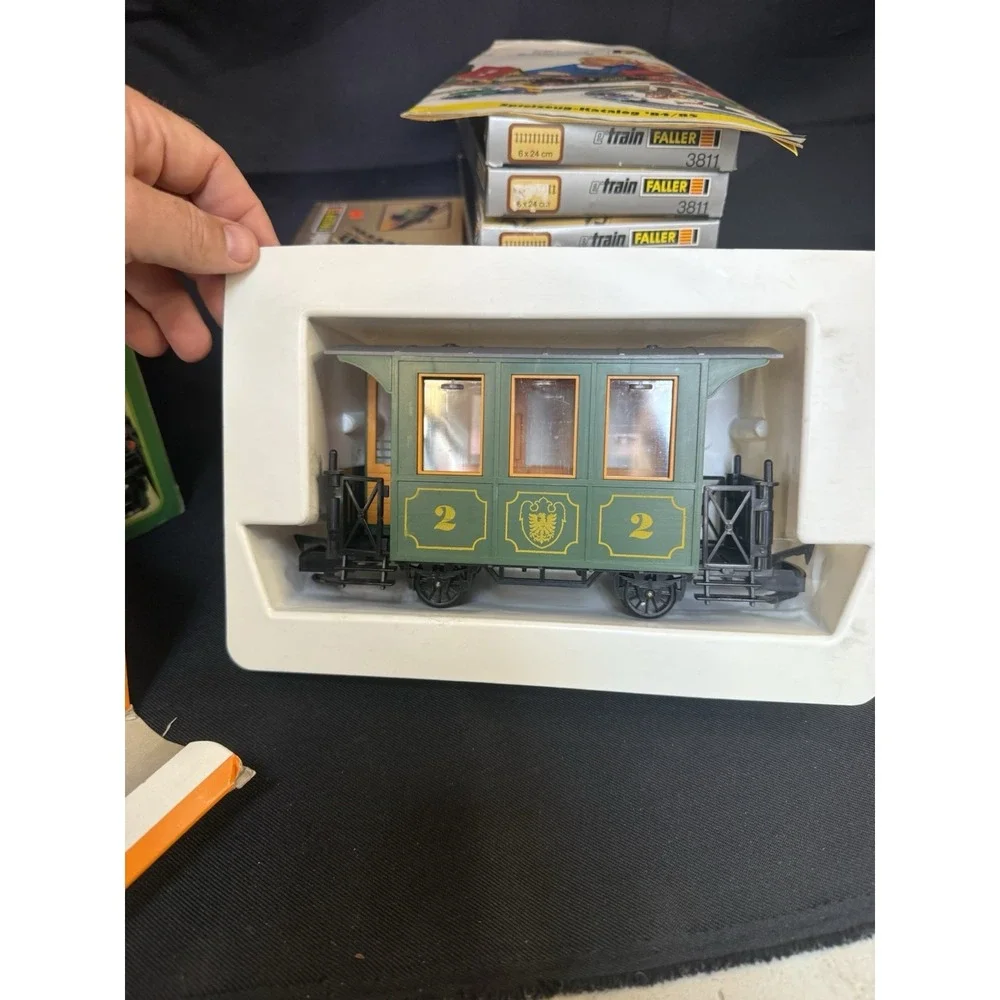 Vintage Faller Playtrain Bundle 3623 3643 Tracks 1984 Catalog NEW NOS